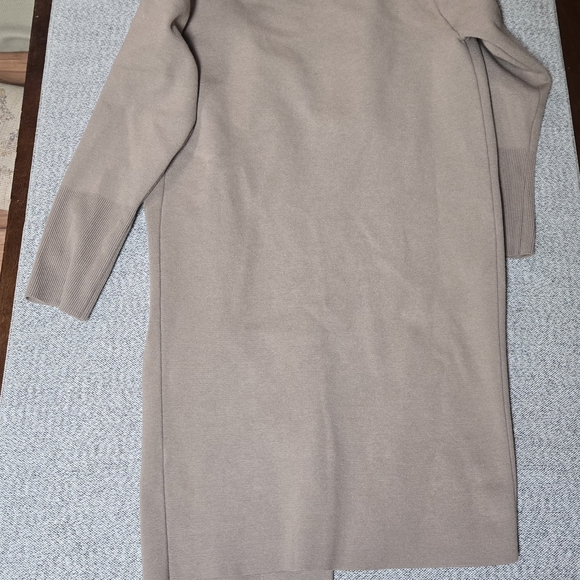 Anrabess Tan Cardigan Coat - Picture 4 of 5